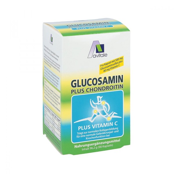 Glucosamine 500 mg + Chondroitin 400 mg Capsules Pack of 90