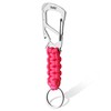 [KeyUnity] KC00 Paracord Keychain with Carabiner, Stainless Steel Carabiner with