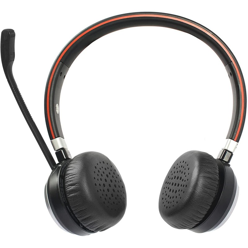 POFET 1 Paar Ersatz-Ohrpolster Snap-on Kopfhörerabdeckung für Jabra Evolve2 65