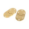 Drop Front Desk Hinge,Rounded Corner Small Spring Hinge,Secretary Desk Hinge,Drop