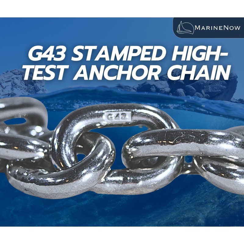 MarineNow 1/4" G43 ISO AISI 316 Marine Grade Stainless Steel