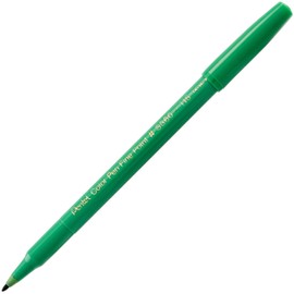 Pentel Pentel Arts Color Pen, Olive Green, Box of 12 (S360-115)