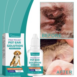 toys_dolls_8 Pet Ear Cleaner Solution for Dogs &Cats Removes Dirt,Wax &Odor-Lick-Saf