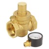 DN32 Pressure Reducers, 1-1/4inch Brass Valve with Pressure Limiter 1-1/4''