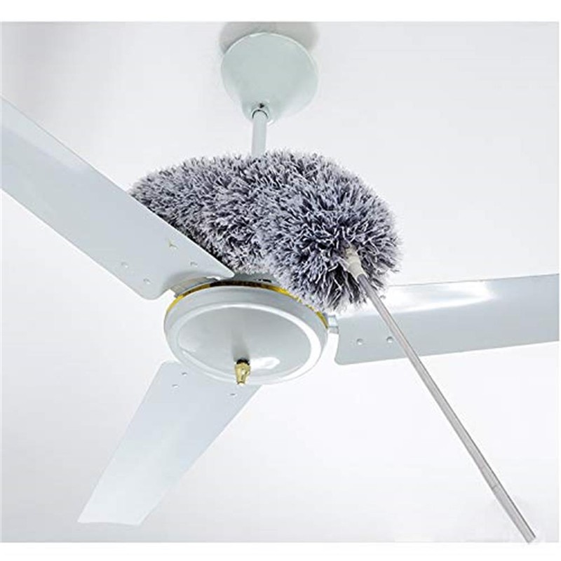 Microfiber Duster with Extension Pole with Bendable Head Extendable Duster