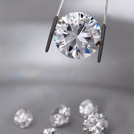 6Pcs Rubber Tipped Tweezers, Tweezers with Rubber Tips, Large Stainless Steel Rubber for Stamps Coins Jewelry Crafts