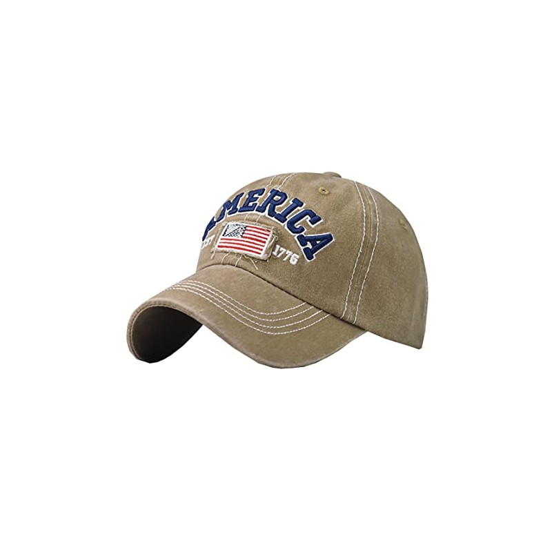 Adjustable Baseball Cap Casual Hat America Cap Flag Hat Cotton