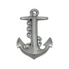1clickautoacc 3D CHROME ABS ANCHOR EMBLEM STICKER DECAL SAILORS US