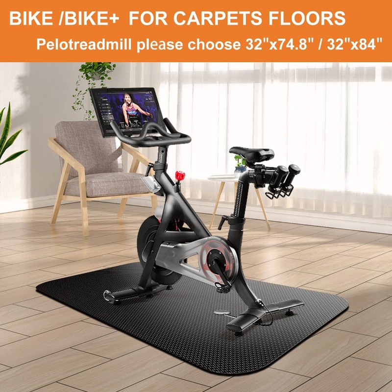 Treadmill mat,Walking pad mat,Stationary Bike mat,Gym mat,Exercise Equipment mat,Bike Trainer