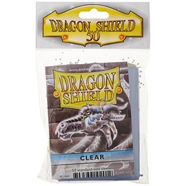 Dragon Shield Protective Card Sleeves (50 Count), Clear