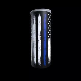 Police BACK THE BLUE POLICE 20oz Tumbler WWW.THESASSYNA