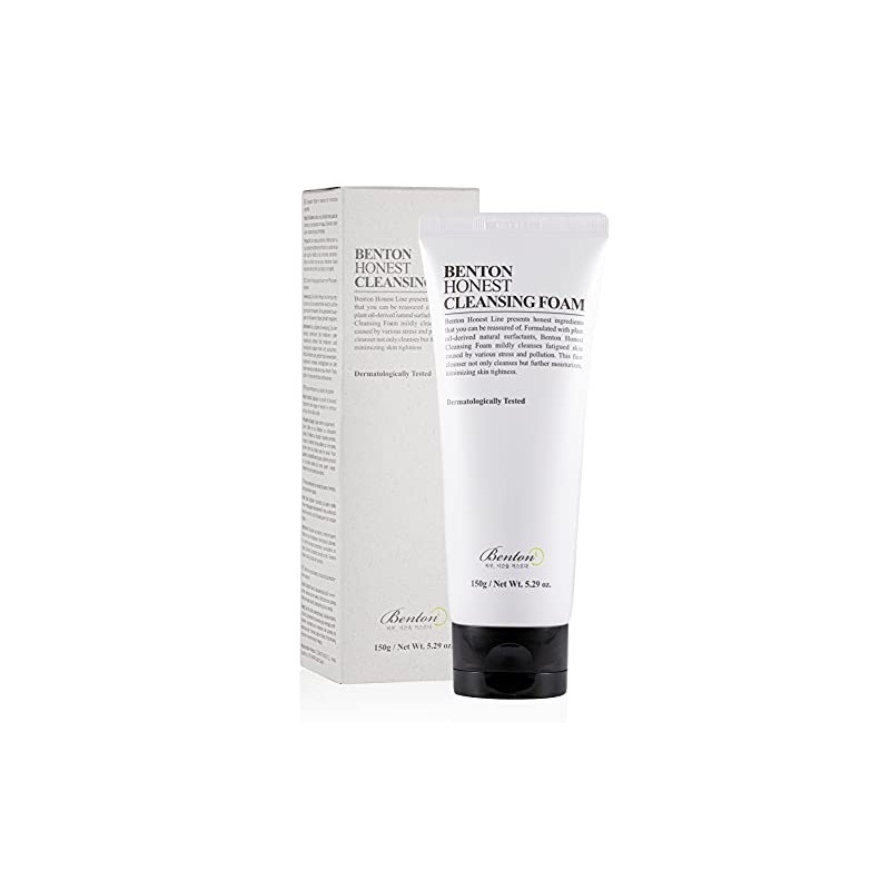 BENTON Espuma limpiadora facial - Honest Cleansing Foam 150 g