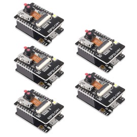 AITRIP 5pcs ESP32-CAM-MB WiFi Bluetooth Development Board OV2640 Camera Module Micro USB Interface CH340G USB to Serial Port auto Download for Arduino