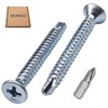 SKIR'CO (Pack of 50) DIN 7504 P Galvanized Steel 4.2