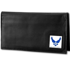 Siskiyou SDCK18 Checkbook Cover-United States Air Force, Black