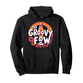 Lava Lamp Retro Aesthetic Psychedelic Groovy Vibes Pullover Hoodie