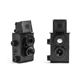 Eight Innovation ETLR21 Eight Build Your Own Classic Complete Construction Kit to Create Your Own Fully Functioning Model Analogue Film Camera,Black