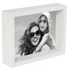 BD ART 5 x 7-Inch Box Picture Photo Frame, White