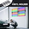 FOSHIO Vinyl Roll Holder for Pulling 10 Rollers of Vinyl,