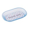 Open Industrial Coin Tray, Clear Blue, Set of 2