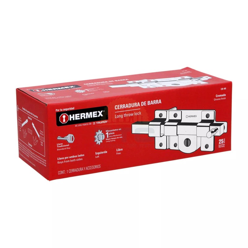 Hermex CB-45I Free bar lock, left