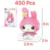 Mini Blocks My Melody Mini Building Blocks , 450 Pcs