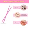 400Pcs Micro Applicators Brushes, Disposable Applicator Eyelash Brushes, Disposable Makeup