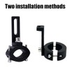 2 Pieces Motorcycle Headlight Mounts Adjustable Motorcycle Headlight Bracket Universal
