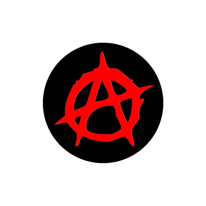 CafePress Anarchy 1" Round Mini Button
