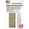 ButtonWorx Remote Control Button Repair Kit for Bose RC9 RC20