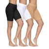 YADIFEN 3 Pack Women Seamless Slip Shorts Stretch High Waist