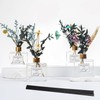 KBHOMFRA Reed Diffuser Set with Dried Flowers, 4.05 oz Gardenia