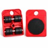 2-Piece Furniture Moving Roller Sliders – Red Wheeled Furniture Movers