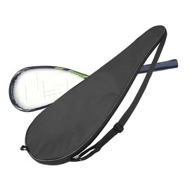 IBLUELOVER Single Badminton Racquet Cover Bag Padded Racket Carrying Bag Professional Racquetball Carry Case with Adjustable Shoulder Strap for Men Women for One Badminton Racket