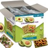 Avocado Toast Crackers - Gluten-Free Rice & Seed Crackers with