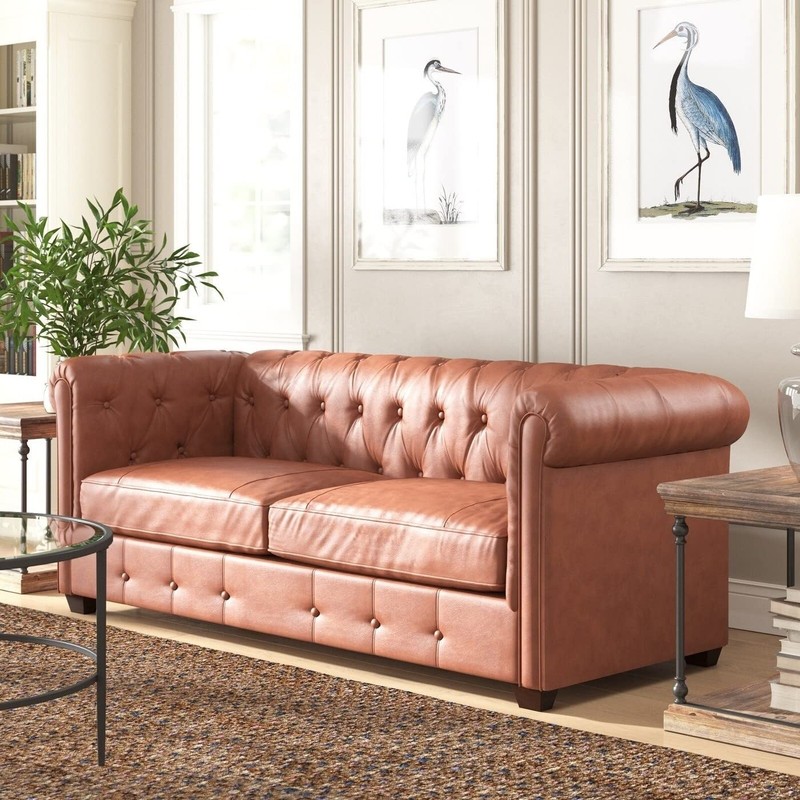 Maricome 2 Inch Furniture Legs Solid Wood Sofa Couch Ottoman