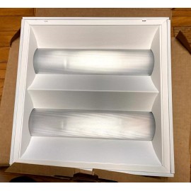 Lithonia Lighting 2'x2' Troffer 2RT8S 2 17W MVOLT GEB10IS Fluorescent *198JCL