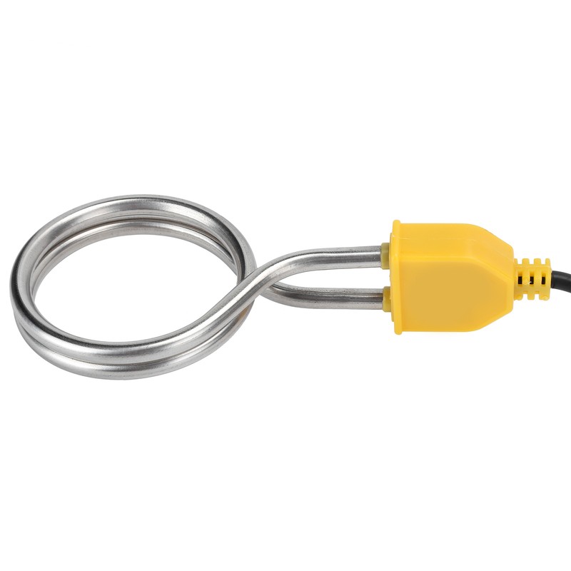 1200W Stainless Steel Immersion Heater Portable Boiler Water Heating Rod