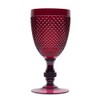Excelsa Diamond Goblet 39 cl, Plastic, red, 9.2 x 9.2