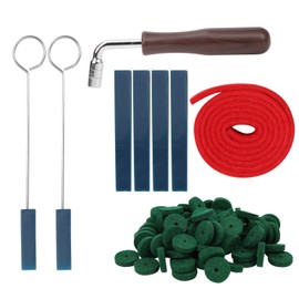 Piano Tuning Tools, Piano Tuning Lever Tools Professional Portable Rubber Silent Stick Tape Felt Accessories Set Piano Tuner Hammer Mute Kit Tools for Piano