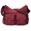 irisaa Women's Shoulder Bag, Canvas Multifunctional Shoulder Bag, Casual Handbag