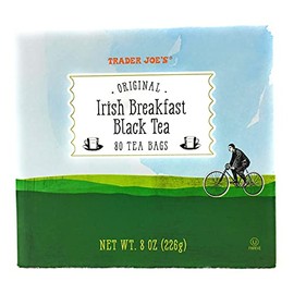 Trader Joe's Original Irish Breakfast Tea (80 bolsas de té negras por caja)