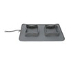 Silicone Double Bowl Dog Mat Foldable Anti Slip Pet Food