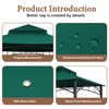 SCOCANOPY Replacement roof Compatible with Target Madaga Gazebo Model L-GZ136PST,