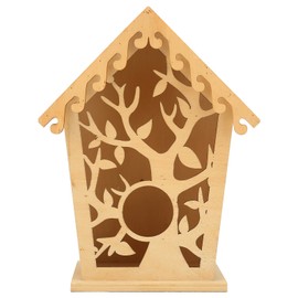 Bird Nests Hollow Tree Leaves Patterns Bird House Bird Cage for Indoor Outdoor Craft