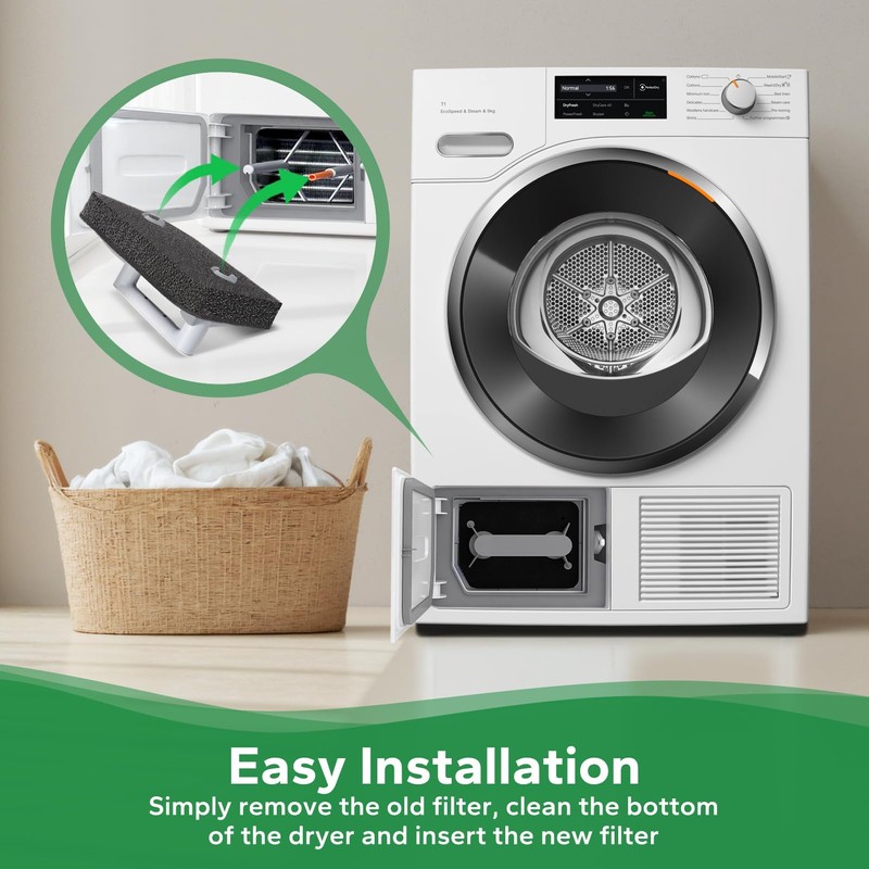 Inwee Filter for Miele T1 9164761 Dryer Heat Pump Dryer