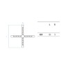Pikappa 651 Cross Spacers 3 mm for Tiles and Cladding