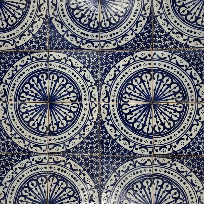 Casa Moro Hanefi Oriental Ceramic Tile 10 x 10 cm