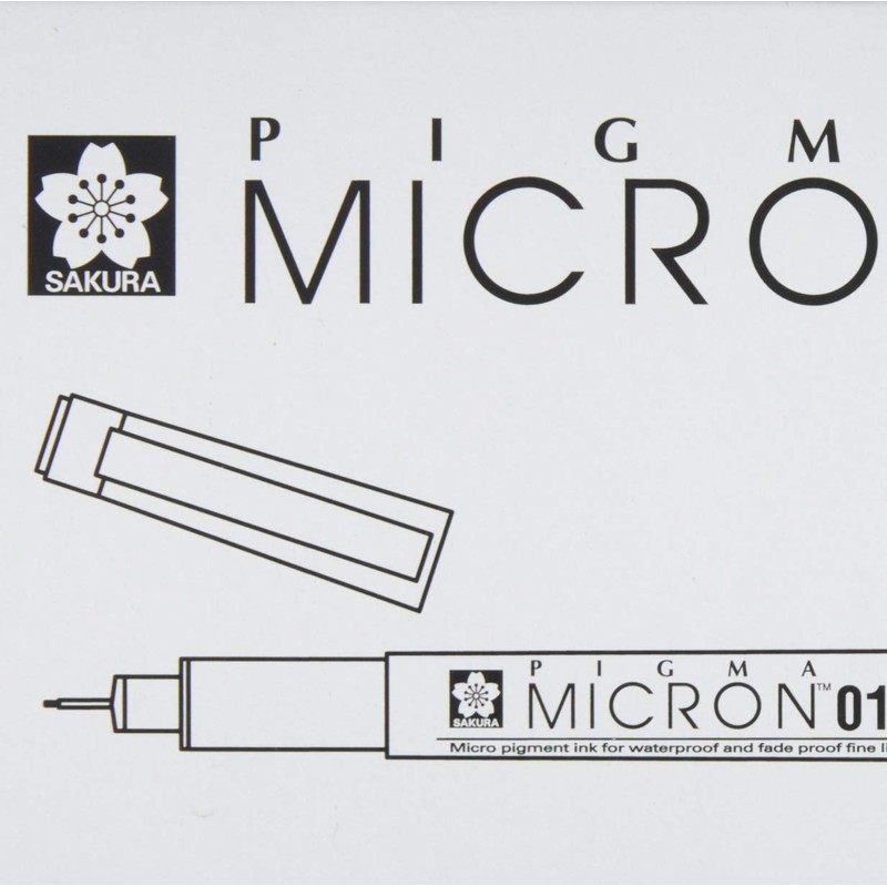 Sakura Micron Drawing Pen, 01, Black
