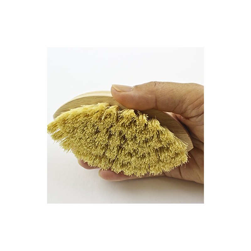 Zoie + Chloe 100% Natural Plant-Fiber Soft Bristles Vegetable Brush